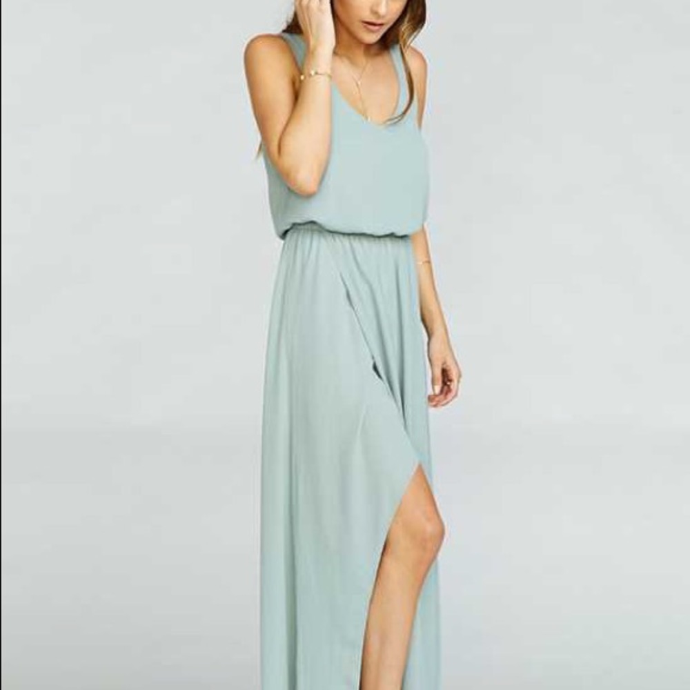 NWT Kendall Dress in Silver Sage